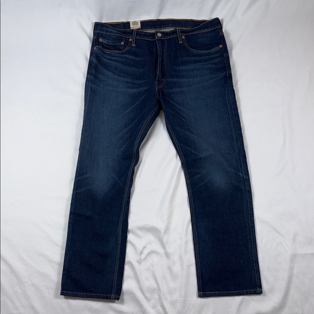 Levi's Men's Deep Indigo Straight Jeans
